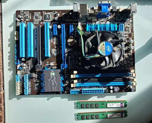 Bundle asus p8h77 le - pc, p8h77-v