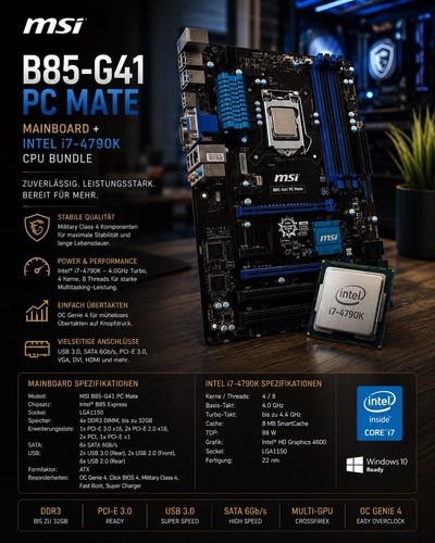 Msi b85 g41 - b85-g41, mate