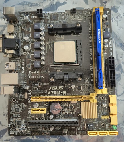 Mainboard cpu ram bundle asus - cpu,
