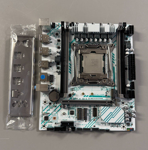 X99 white edition mainboard - white,