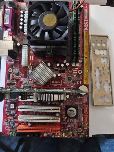 Retro mainboard bundle msi - retro,