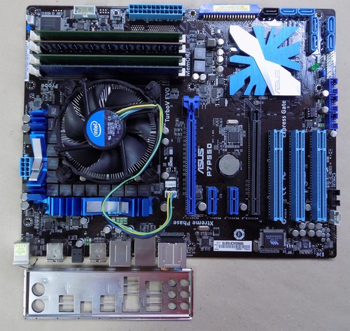 Mainboard bundle asus p7p55d - mainboard,
